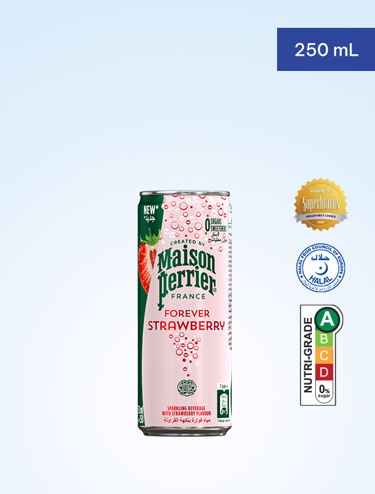 Maison Perrier Forever Sparkling Beverage Strawberry 250mL